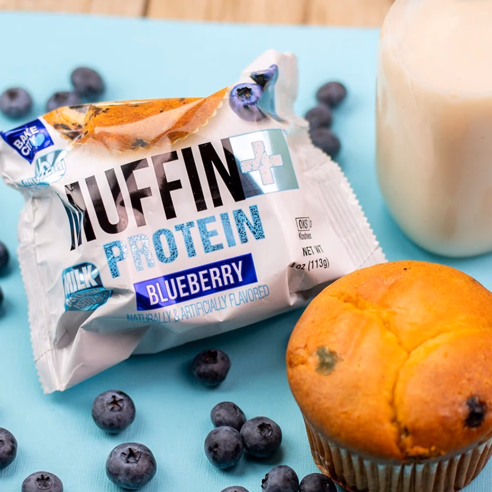 Bake City Muffin+ Protein Blueberry 113gm 3