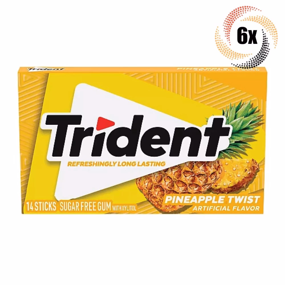 Trident Chewing Gum Pineapple Twist 14s