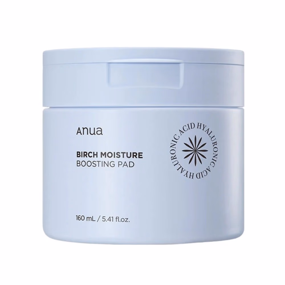 Anua Birch Moisture Boosting Pad – 160ml Hydrating Pads Infused With Birch Extract To Soothe And Refresh Skin. 1