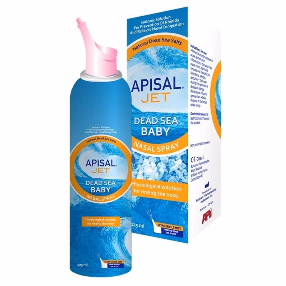 Apisal Jet Dead Sea Baby Nasal Spray 125ml