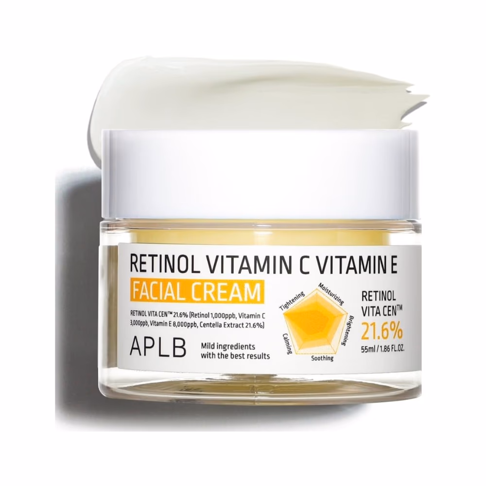 APLB Retinol Vitamin C And E Facial Cream 55ml