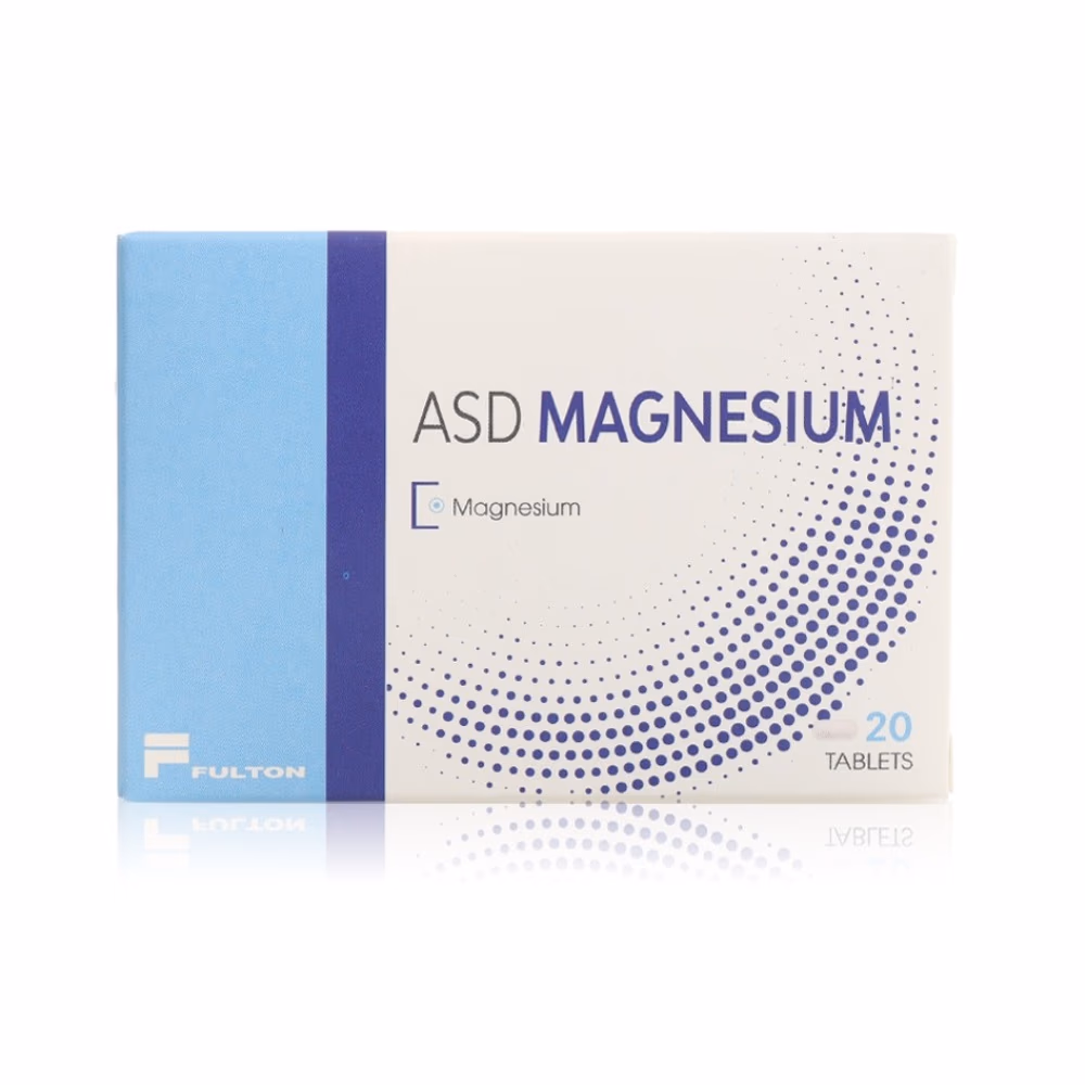 ASD Magnesium 400mg 20 Tablets 1