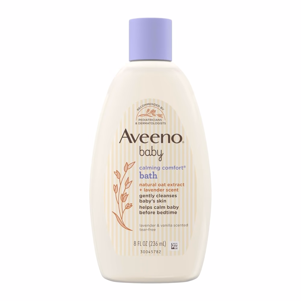 Aveeno Baby Calming Comfort Bath and Wash 250ml 1