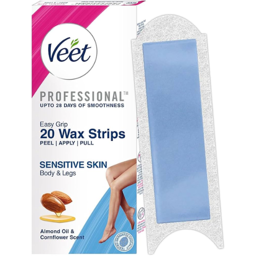 Veet Hair Removal Easy Gel Wax Strips(20 Wax Strips) 2