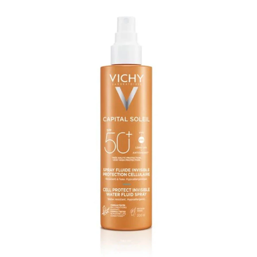 Vichy Capital Soleil SPF 50+ Cell Protect Fluid Spray 200Ml 1