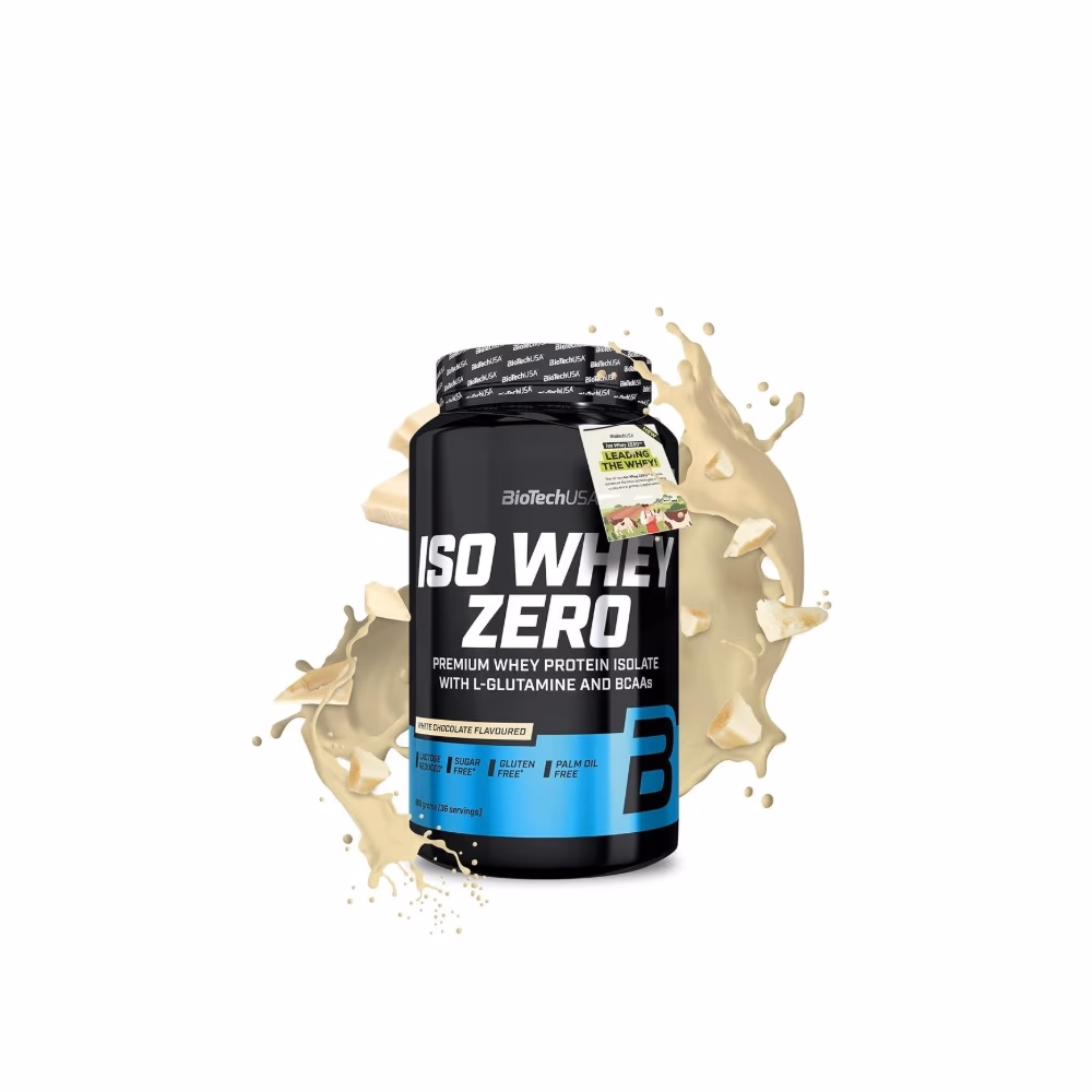 The BioTechUSA Iso Whey Zero White Chocolate 1816g 1