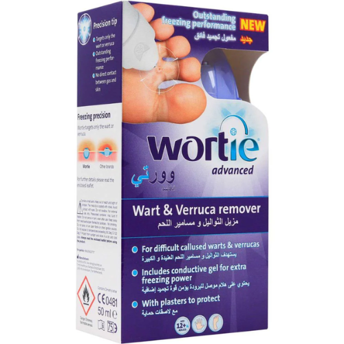 Wortie Liquid Wart and Verruca Remover 50ml 1