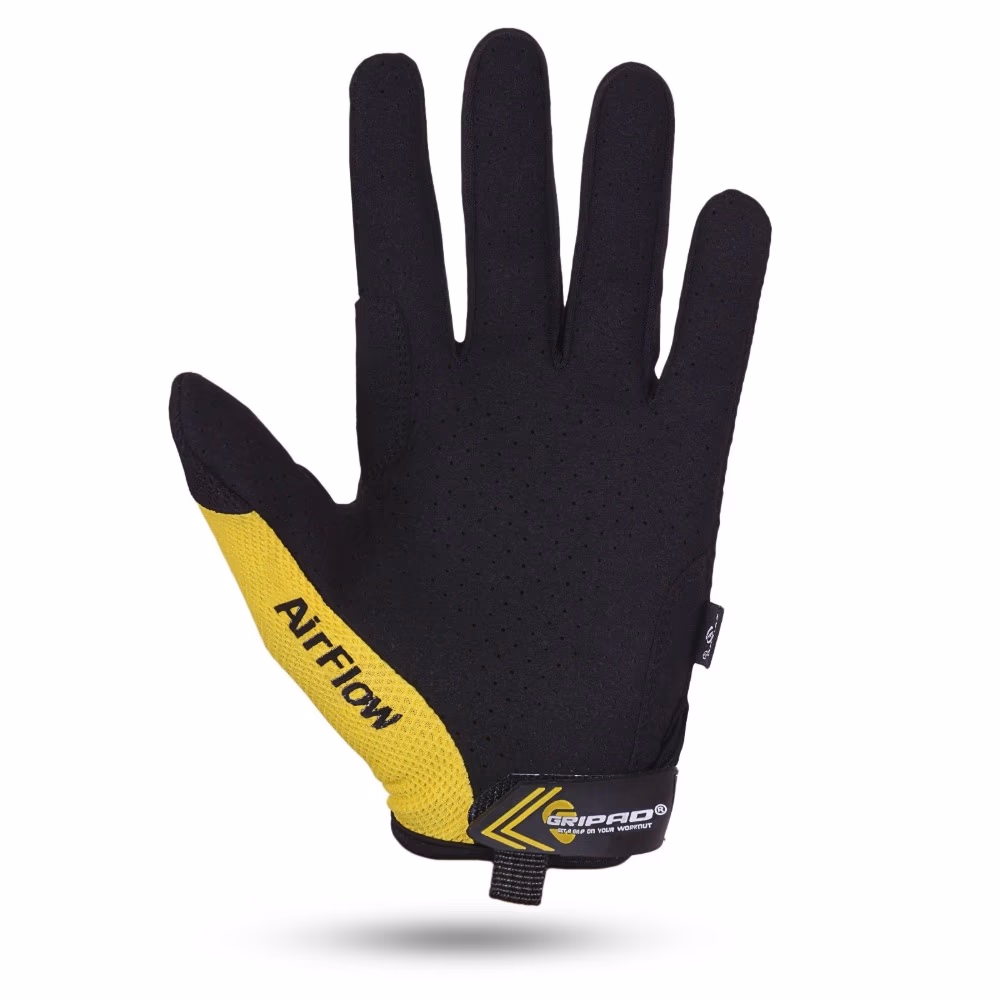 Gripad Airflow Gloves - Black and Yellow- Extra Large 2
